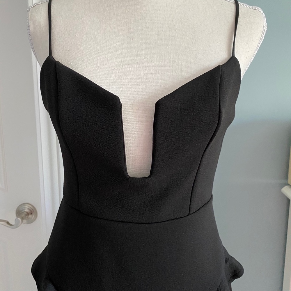 Hello Molly “Out of the Dark” Black Mini Dress - Picture 2 of 7
